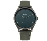 Titan Workwear Analog Men's Watch, Green Dial Green Fabric Strap Watch for Men, 1802NL02